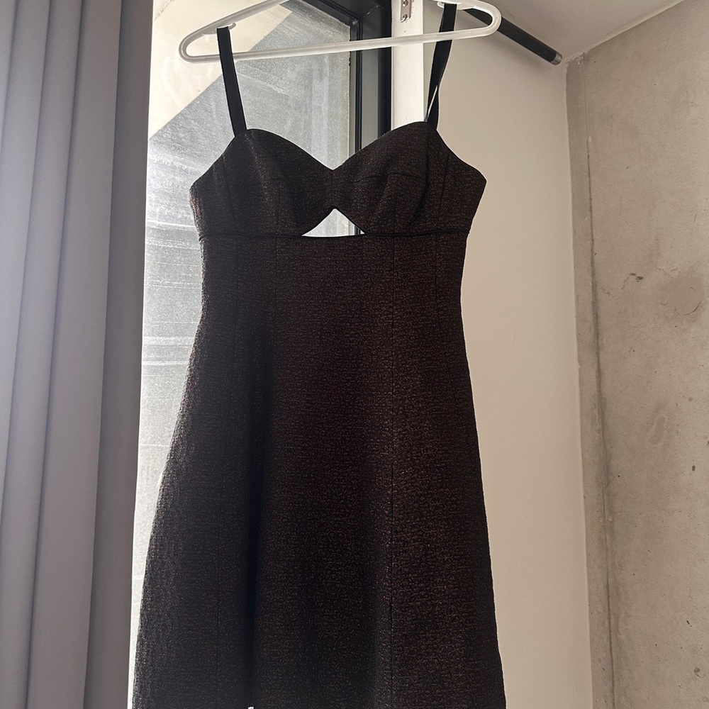 Club Monaco cutout A-line Dress